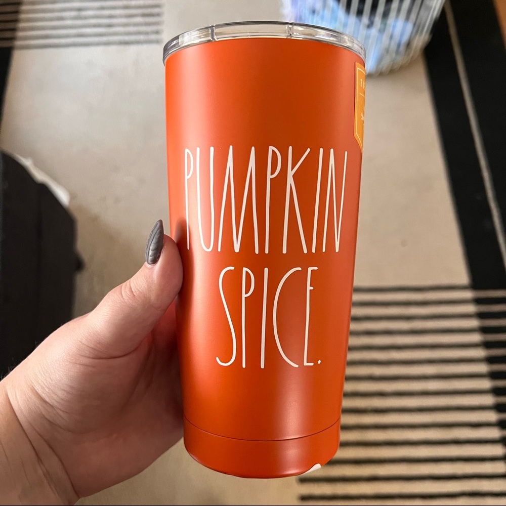 Rae Dunn Pumpkin Spice Insulated Tumbler
